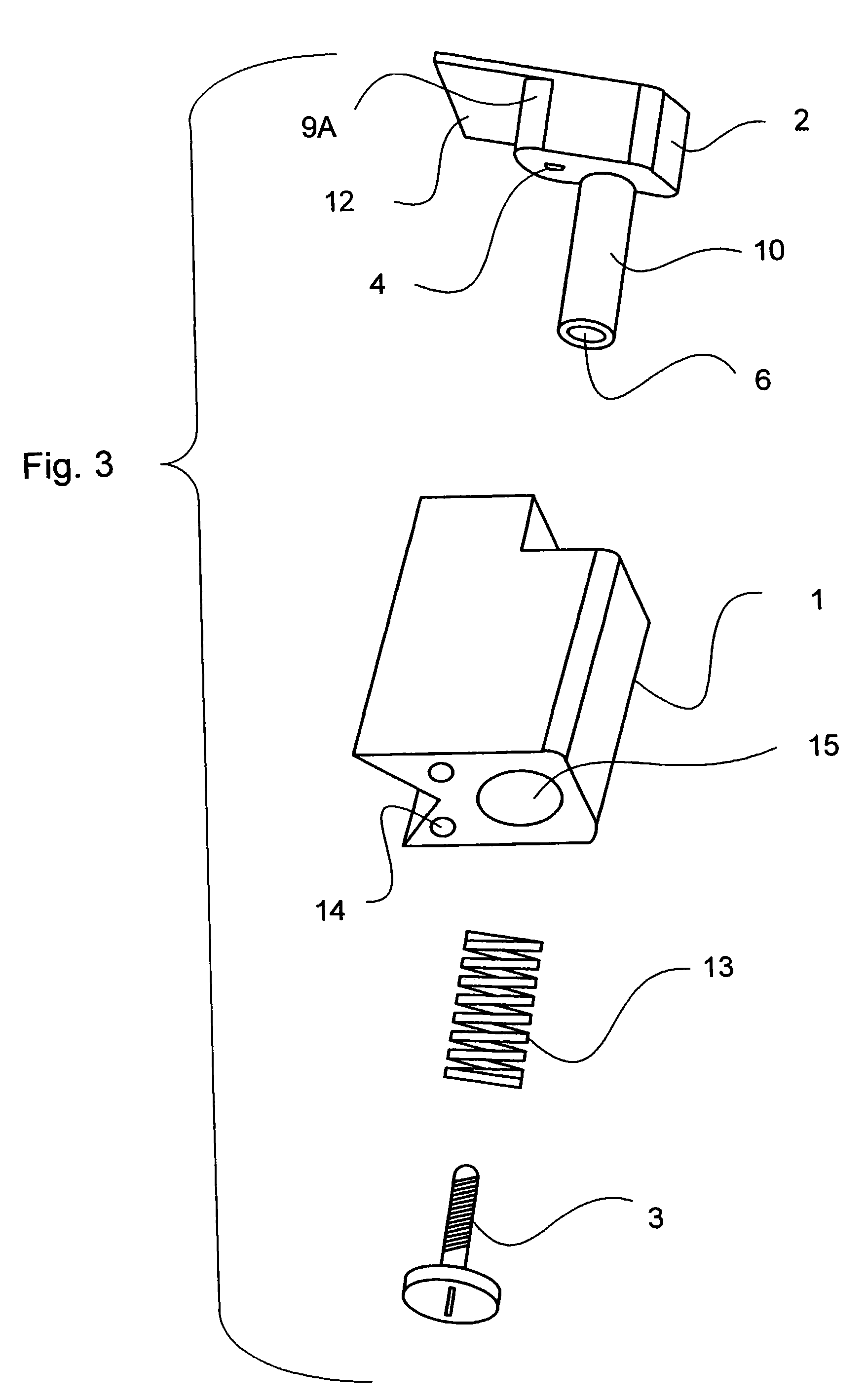 Toolless locking mount