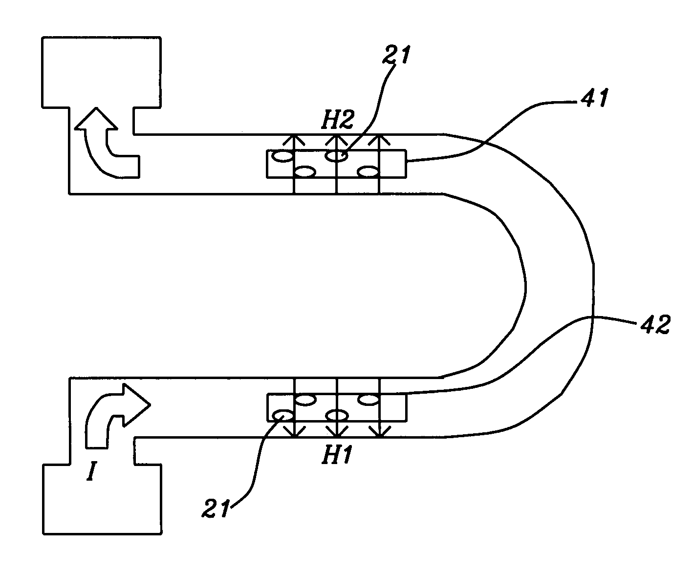 MTJ sensor including domain stable free layer