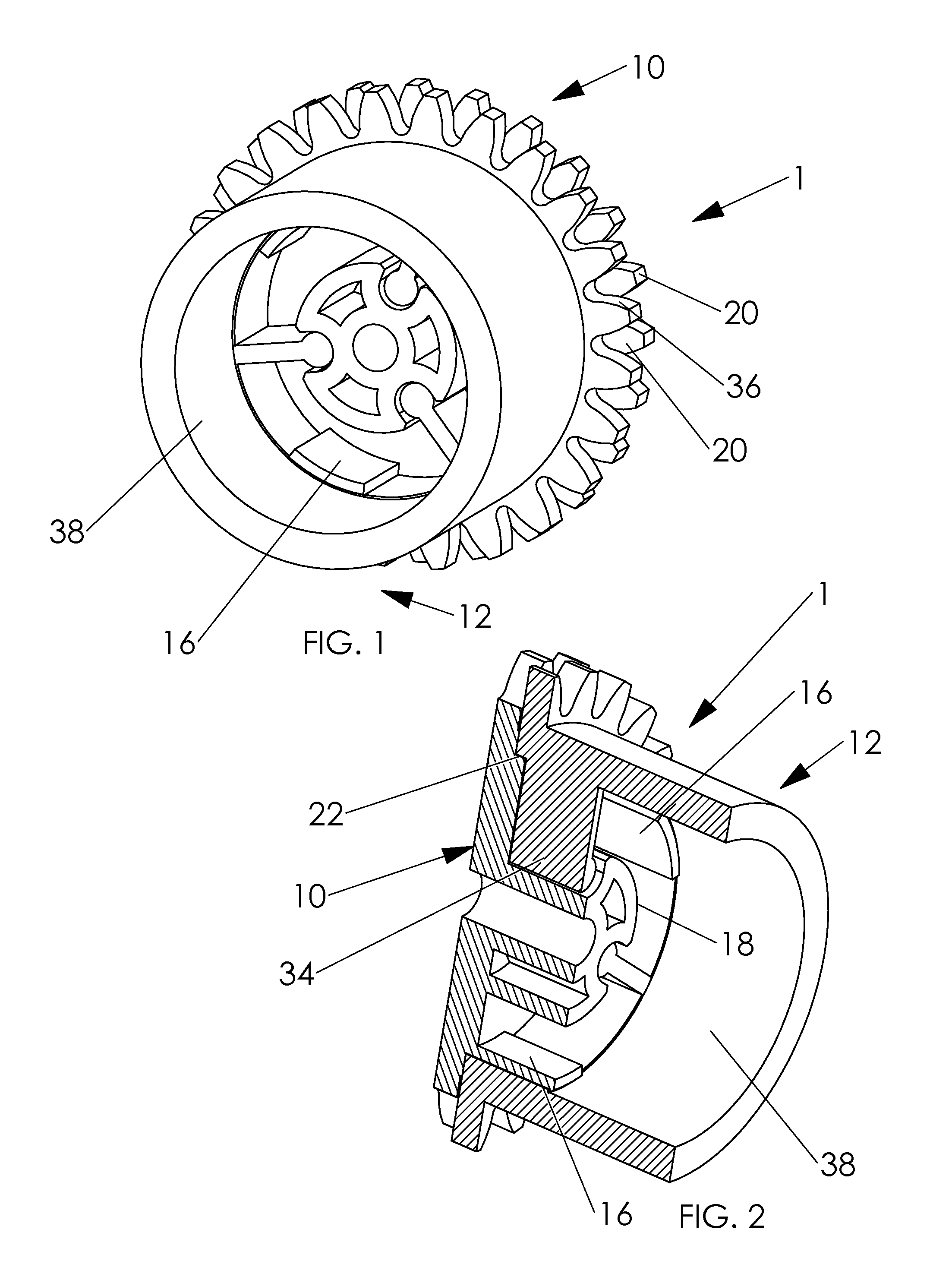 Anti-backlash gear