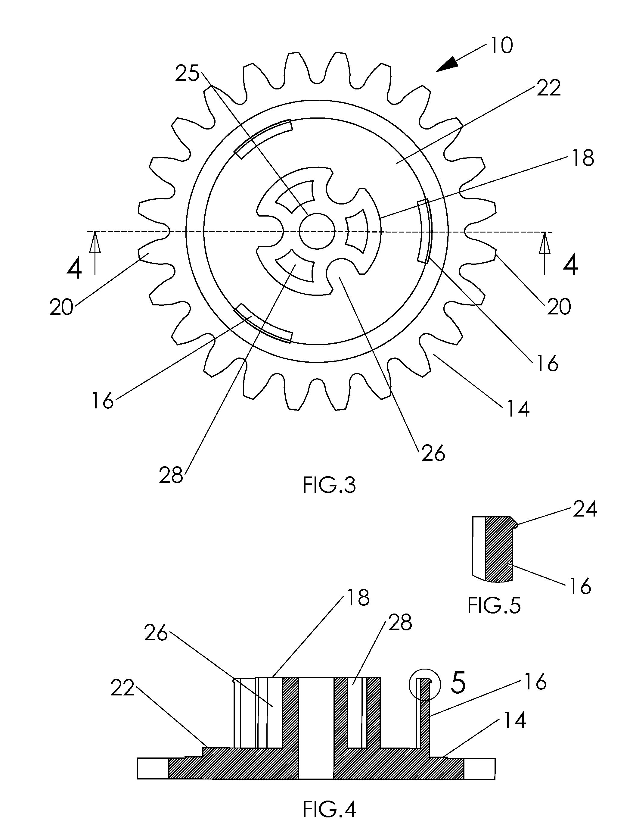 Anti-backlash gear