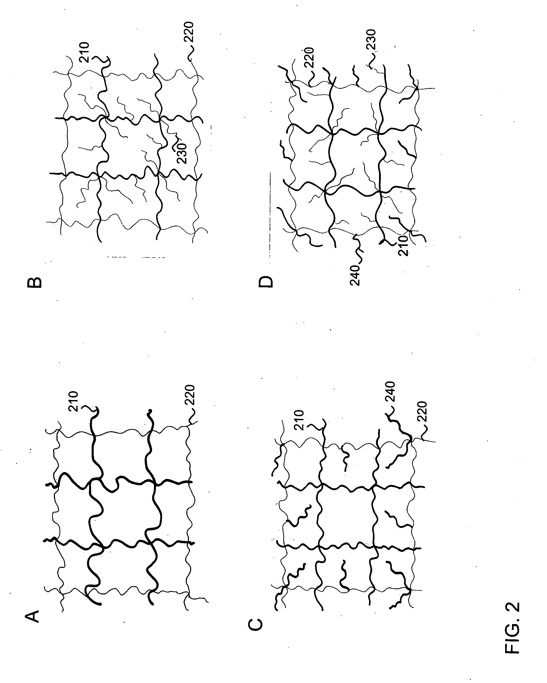 Interpenetrating polymer network hydrogel corneal prosthesis