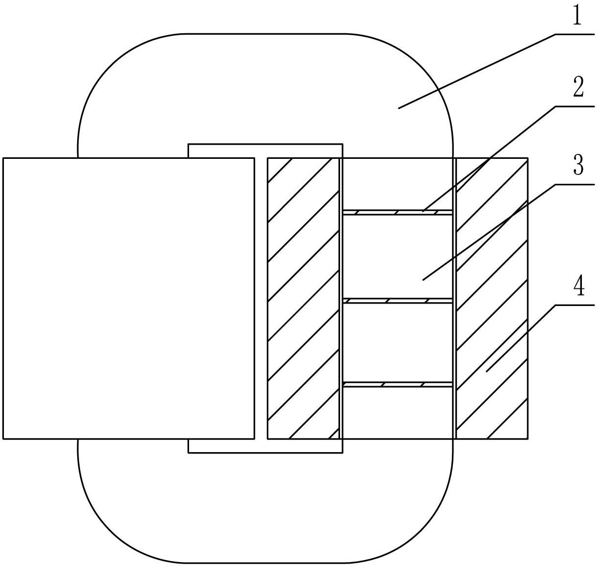 Segmented iron core