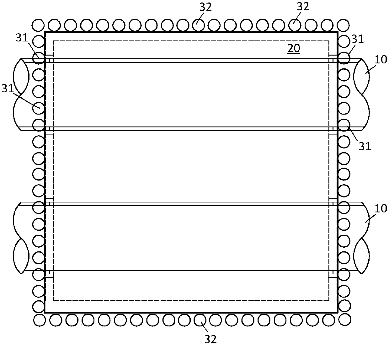 Construction method of pipe gallery by shielding before well arrangement