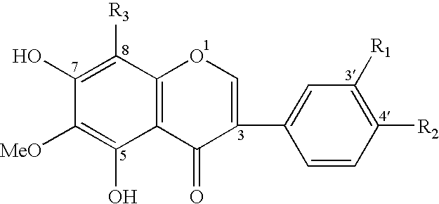 Isoflavone derivatives of tectoridin, the preparation thereof and the anti-virus medicines containing the same as an effective constituents