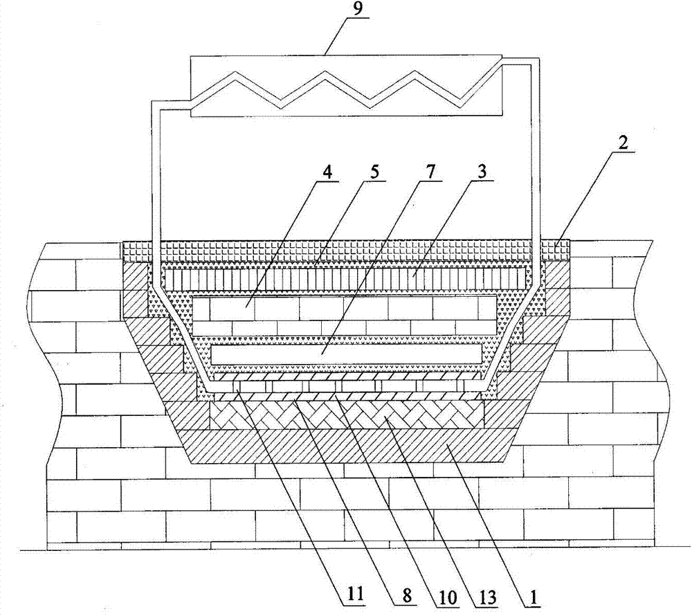 Warning type coke oven waste heat recovery power generation system based on boosting power supply circuit