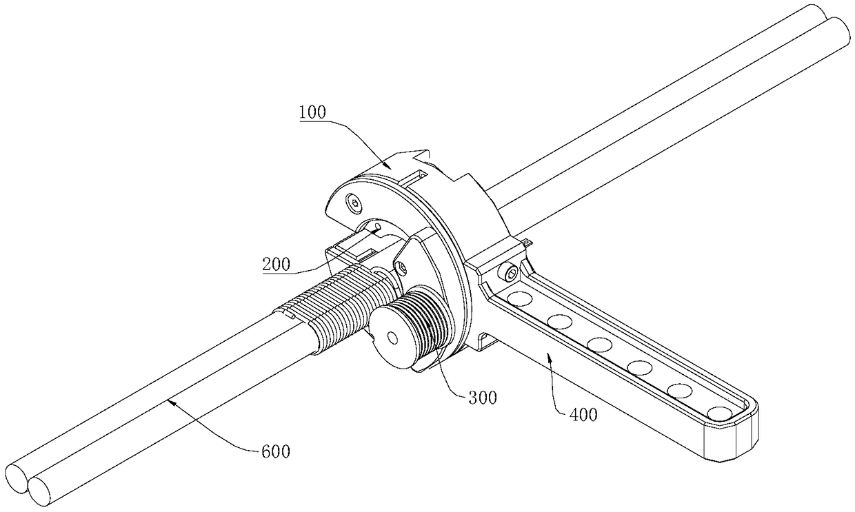 Wire binding device and automatic wire binding equipment