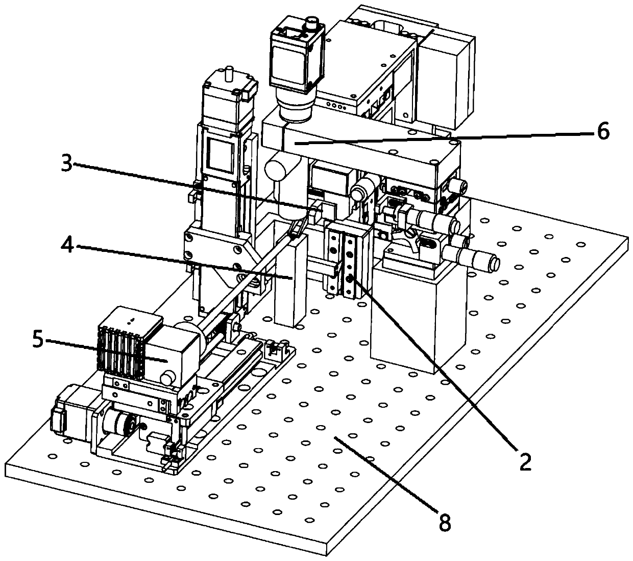 Lens coupling equipment driven by voice coil motor