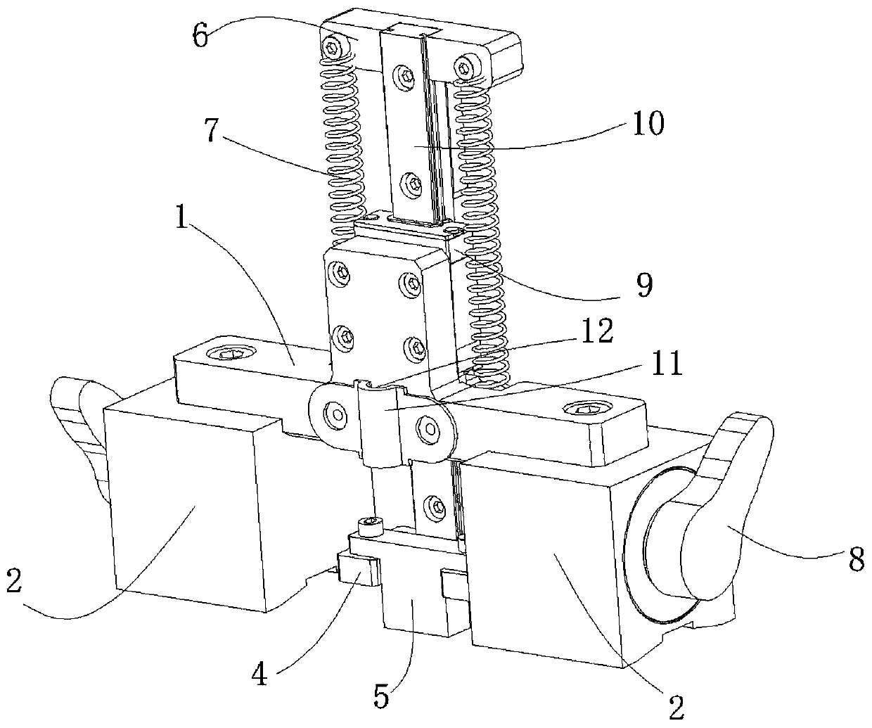 Stress detection probe clamp