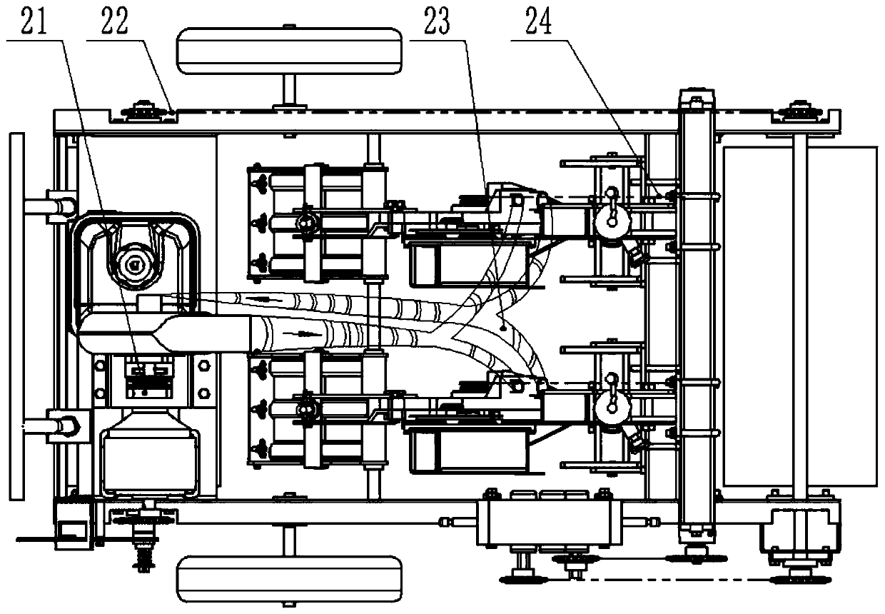 Small positive and negative pressure double-acting pneumatic-type vegetable precision seeder