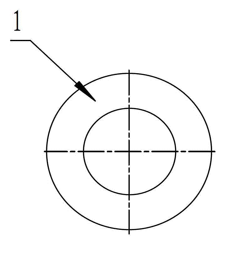 Ring rolling forming process of square-exterior circular-interior forge piece