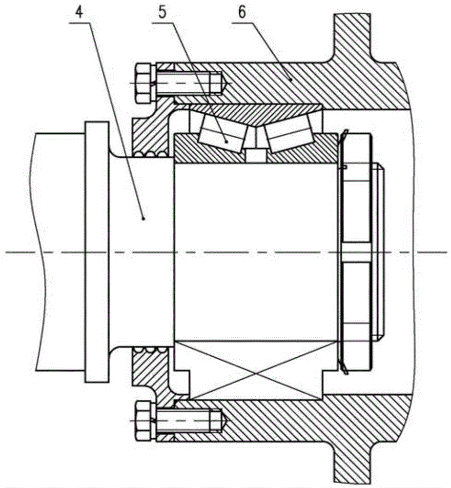 Rail car and rotatable frame thereof