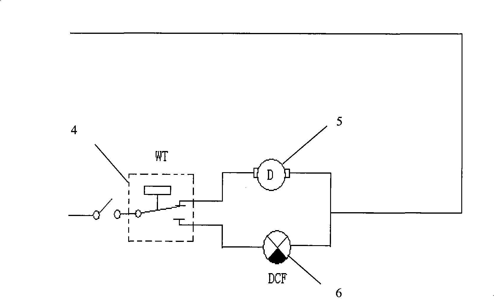 Water heater open-and-heating device