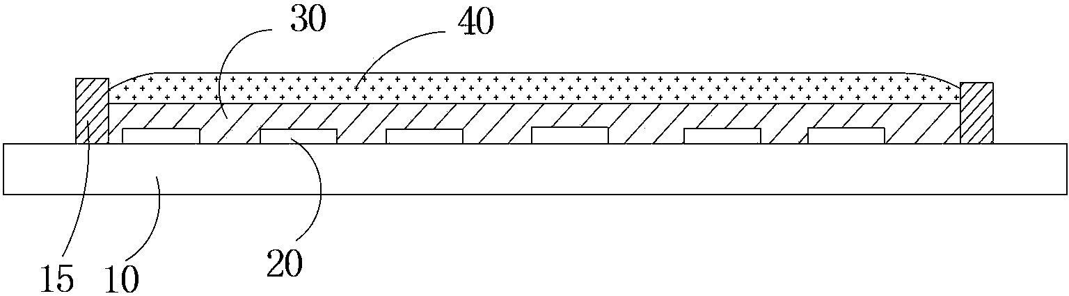 Manufacturing method of isolation type COB light source module