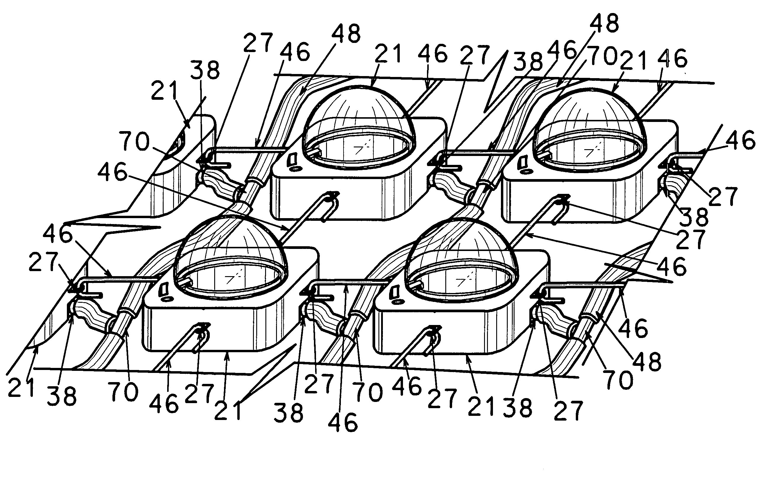 Methods and means to collect water vapors