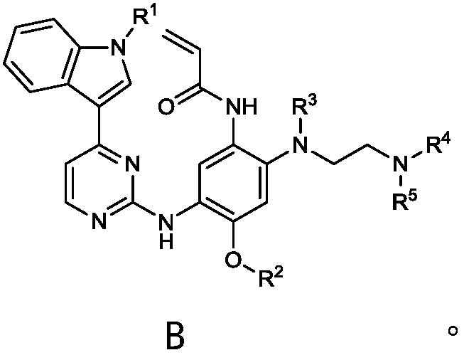 Deuterated osimertinib derivatives and application thereof