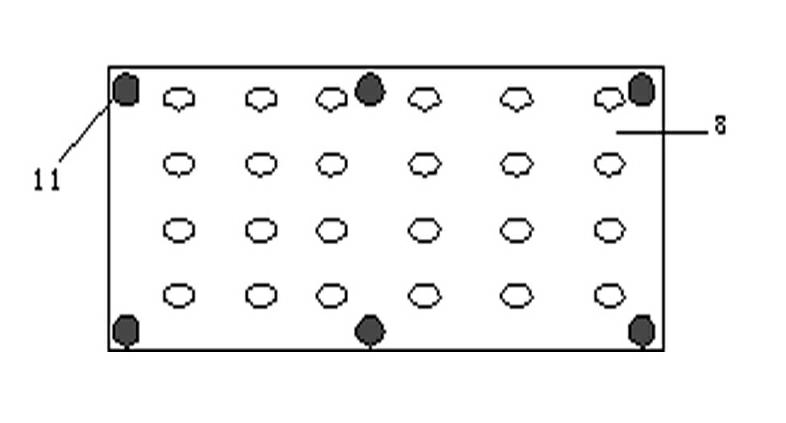 Pure battery box of electric automobile suitable for replacing battery mode