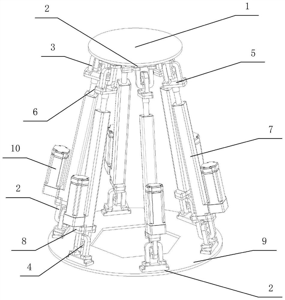 A six-degree-of-freedom compliant parallel robot system with large load