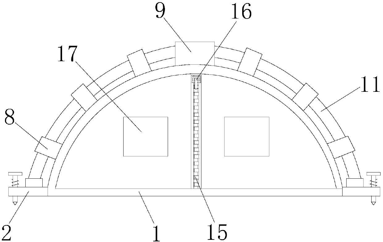 Tent with good stability