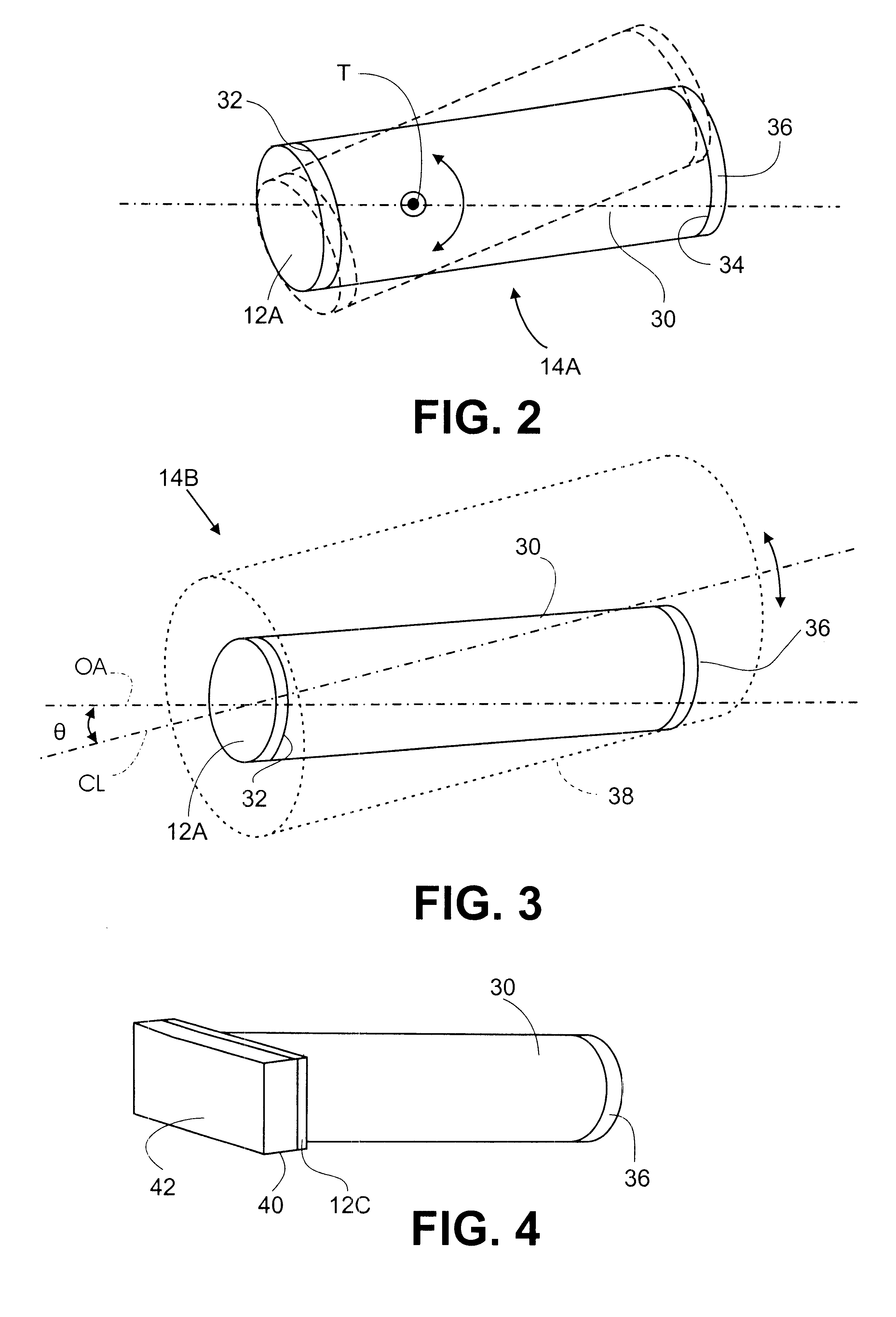 External cavity laser using angle-tuned filter and method of making same