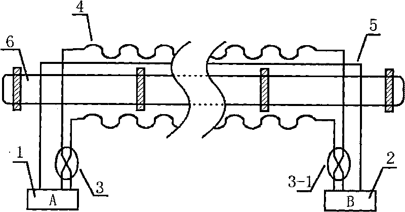 Optical fiber vibration sensing system and using method thereof based on double Mach-Zehnder interferometers