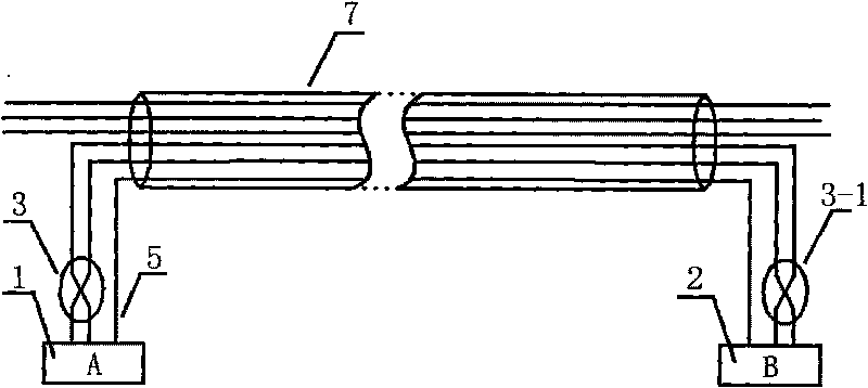 Optical fiber vibration sensing system and using method thereof based on double Mach-Zehnder interferometers