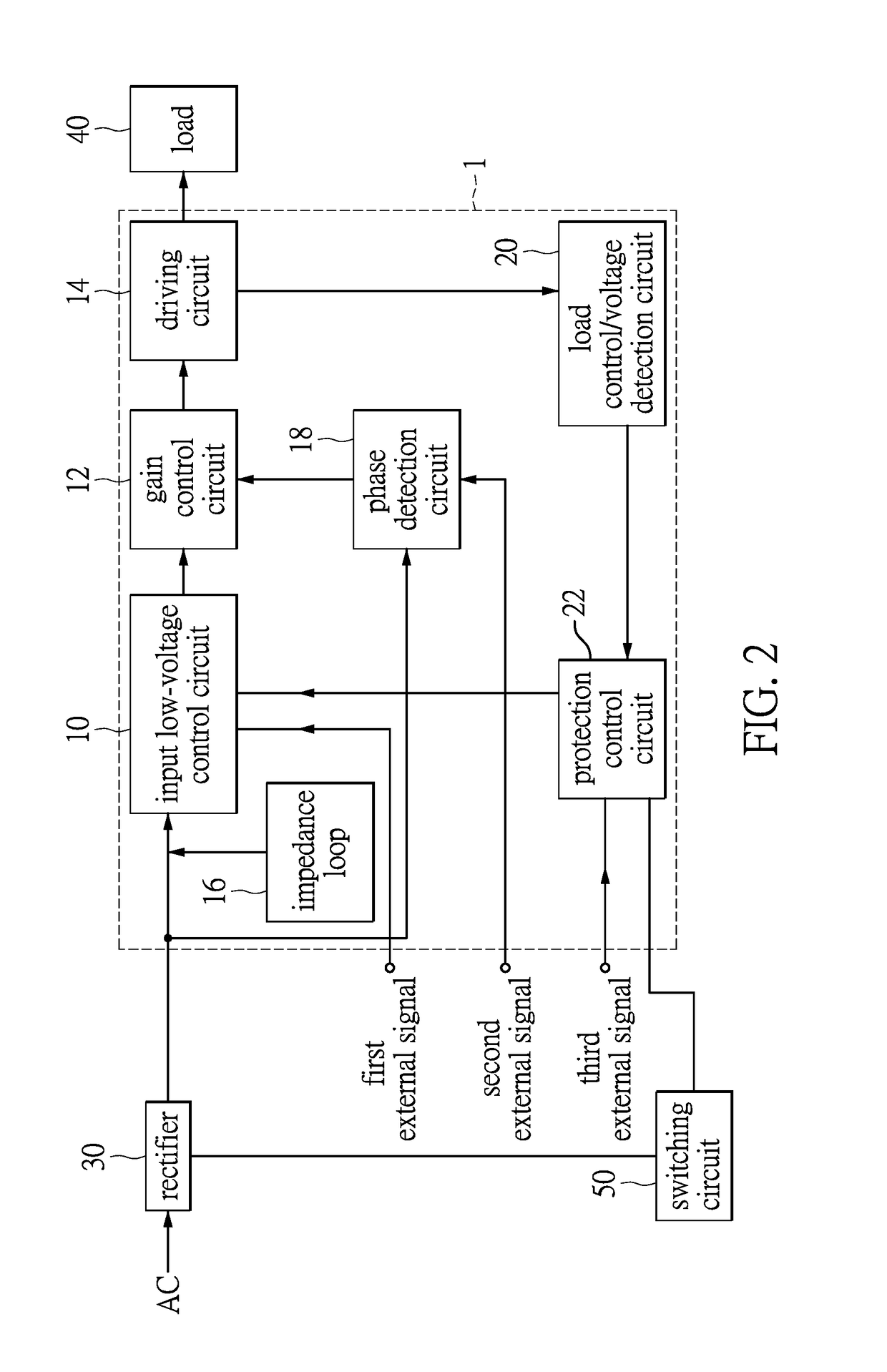 Traffic light driving control circuit