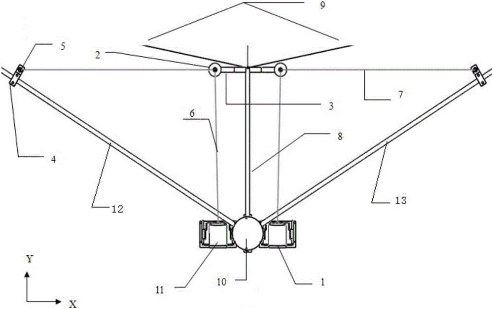 A system and method for active vibration control of flexible structures based on voice coil motor