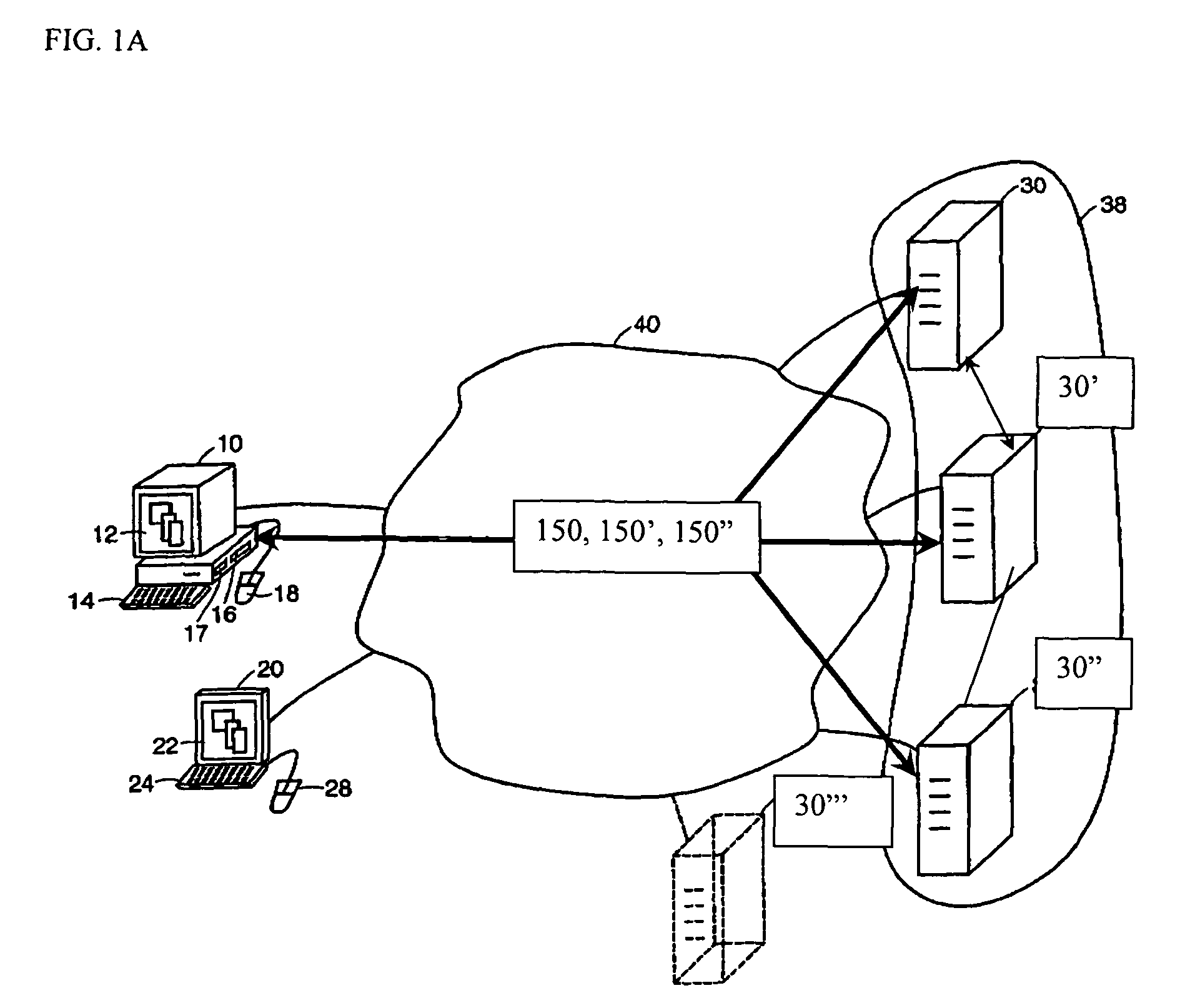 Method and system for accessing a remote file in a directory structure associated with an application program executing locally