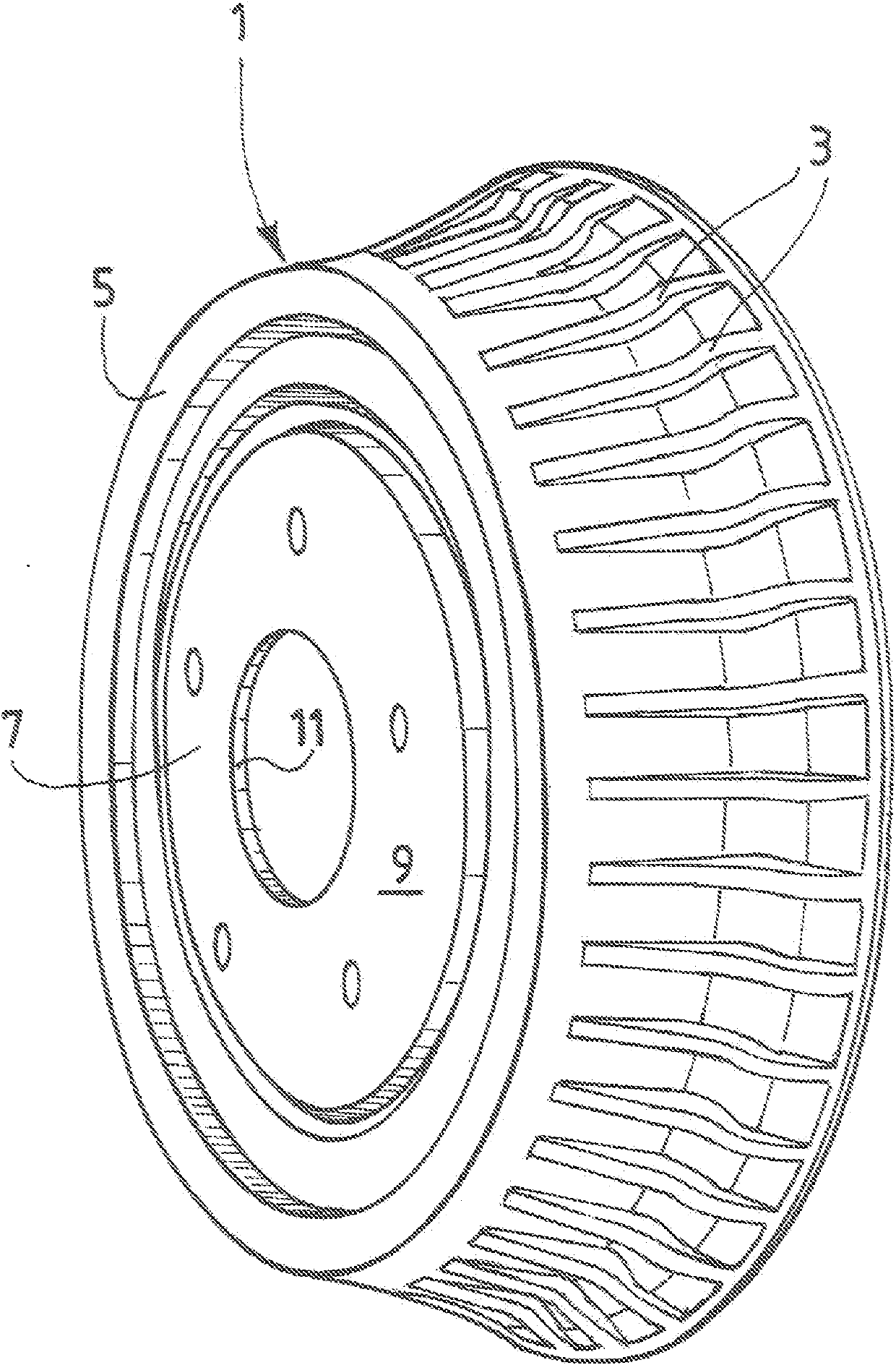 Improved drum and drum hub for a heat exchange brake, particularly for an automobile, and thus-fitted vehicle