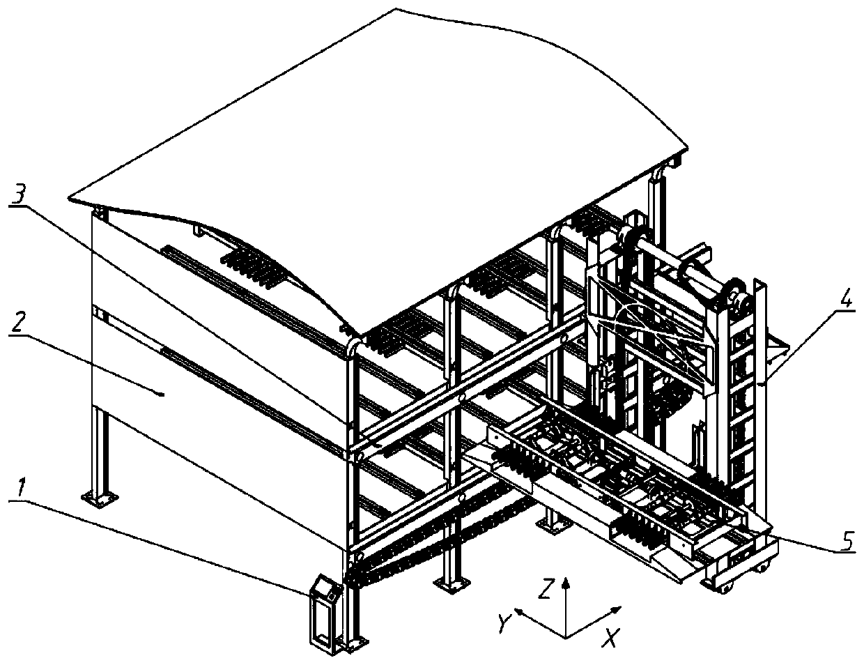 A scalable three-dimensional parking platform based on the Internet of Things