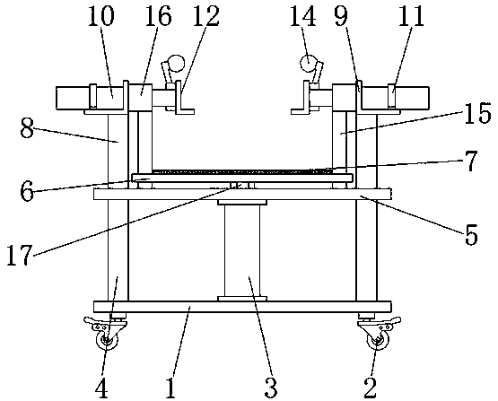 Auxiliary concrete prefabricated mold safety demolding device