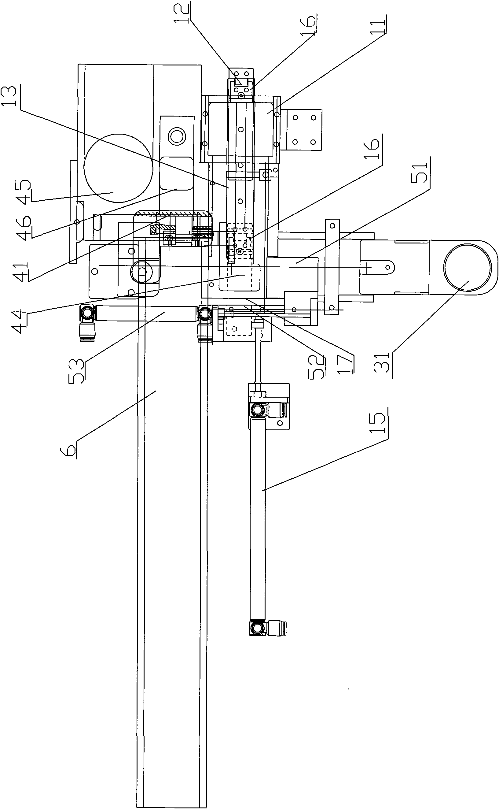 Automatic smear system of milk somatic cell counting instrument