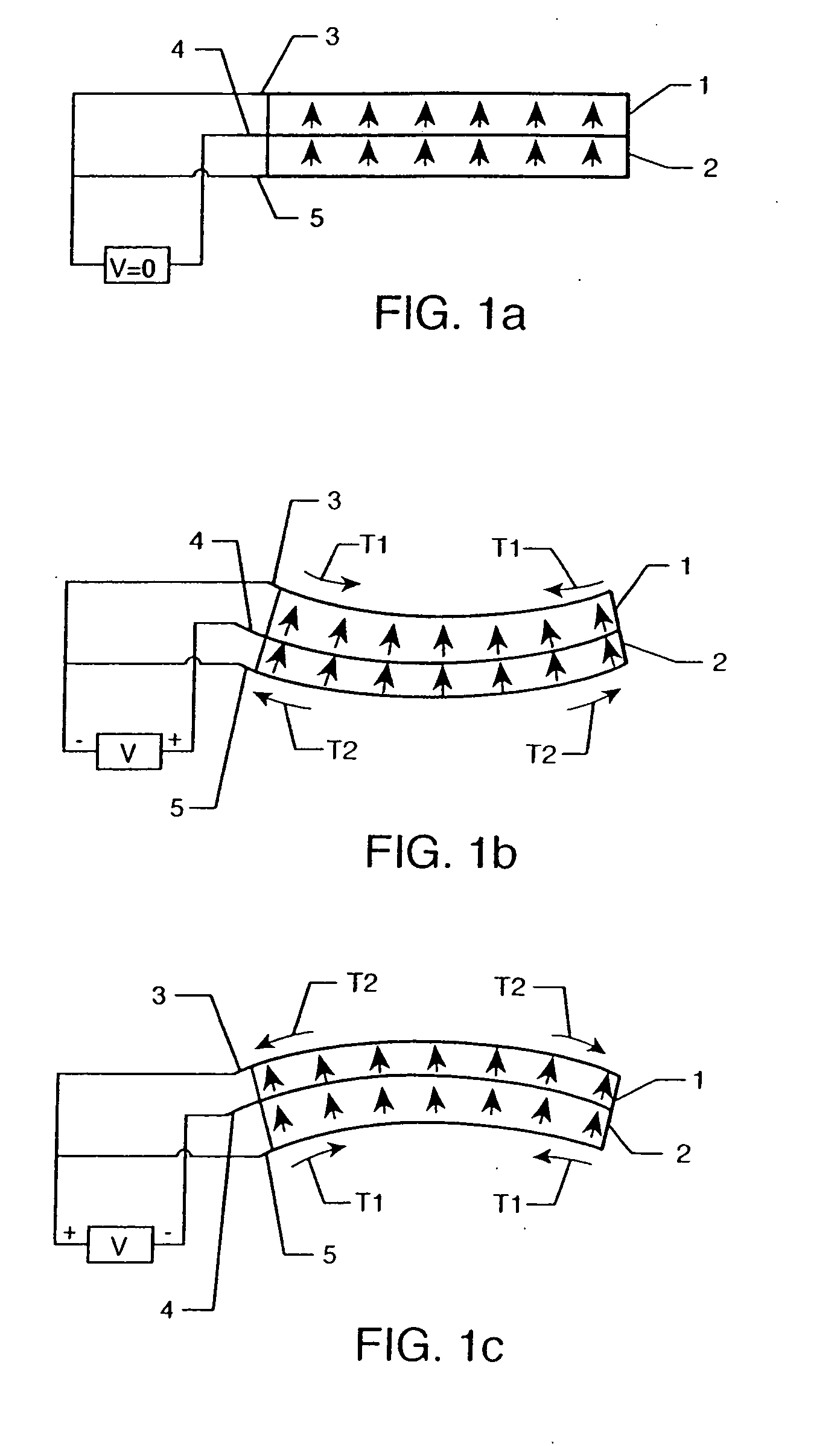 Piezoelectric switch for tunable electronic components