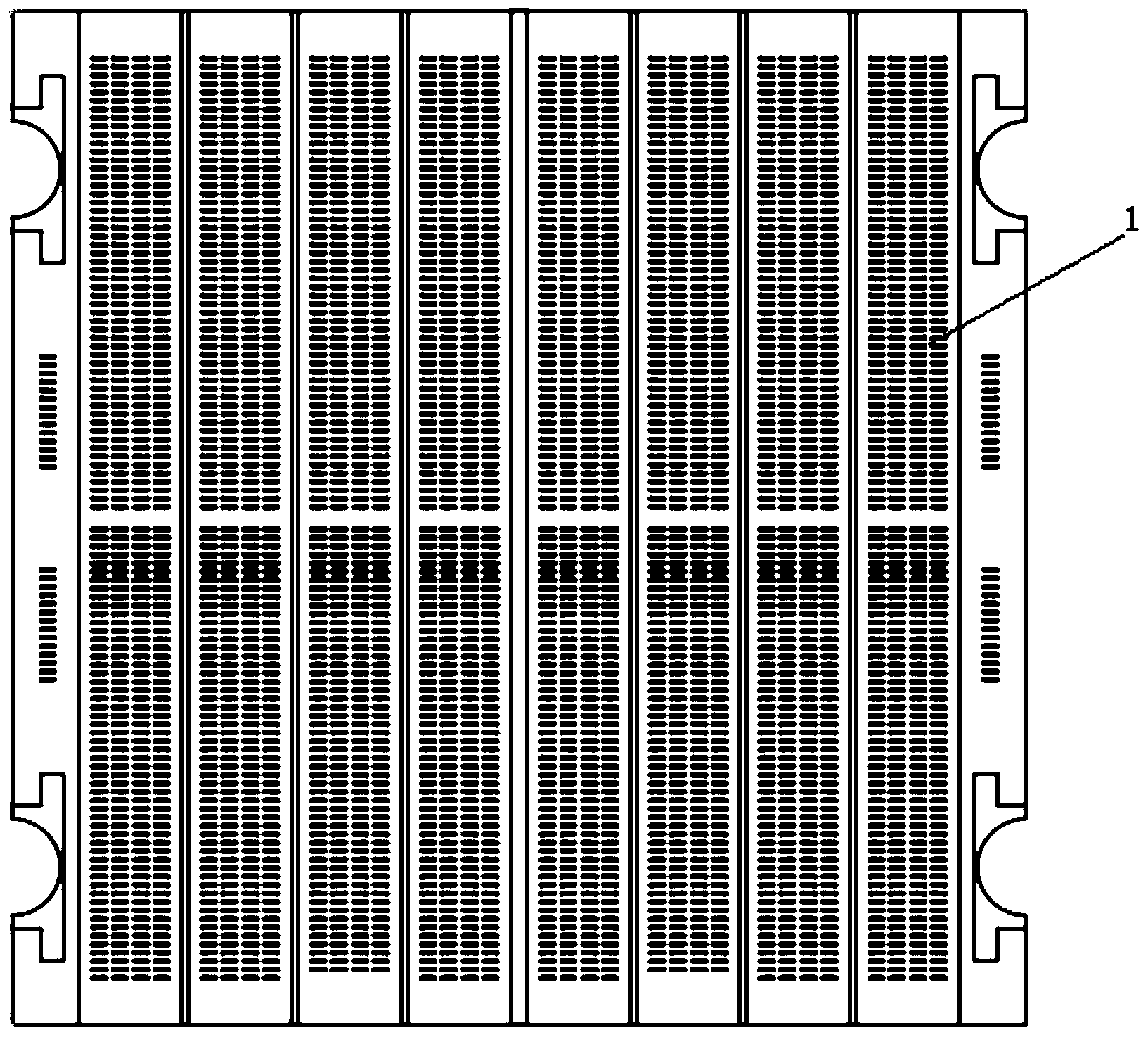 Forming method of non-planar polyurethane screen meshes