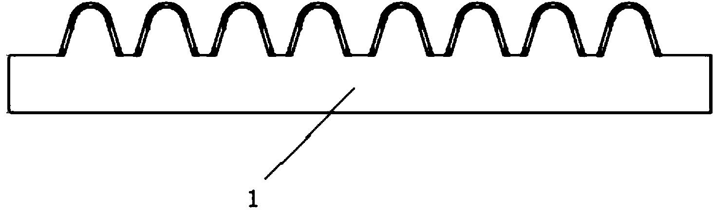 Forming method of non-planar polyurethane screen meshes