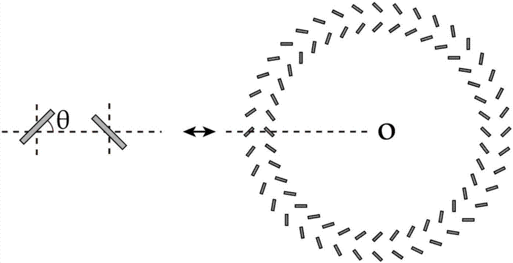 Terahertz chiral modulator based on superstructure hole structure