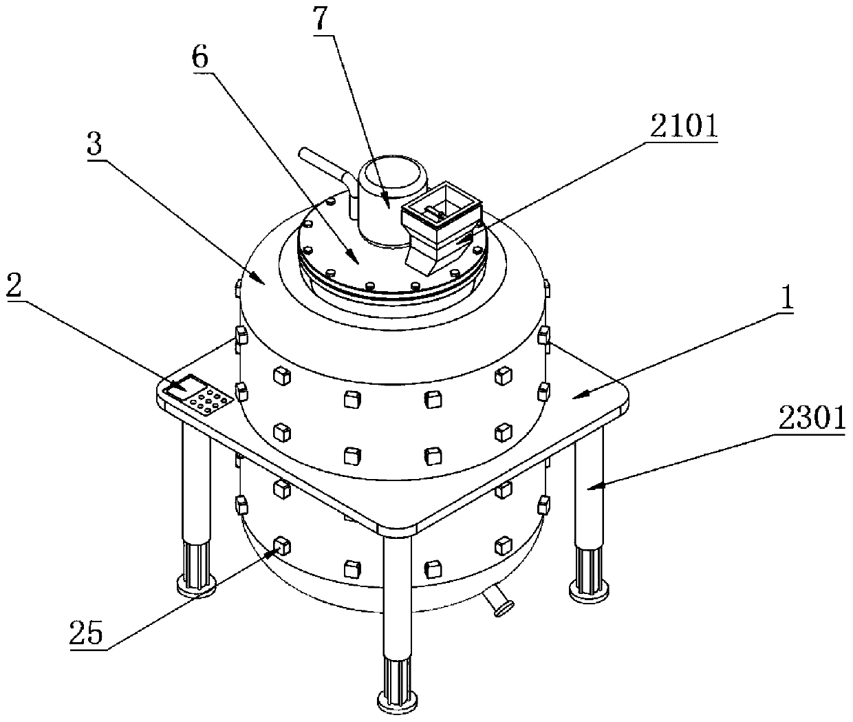 Batching device for sewage treatment system