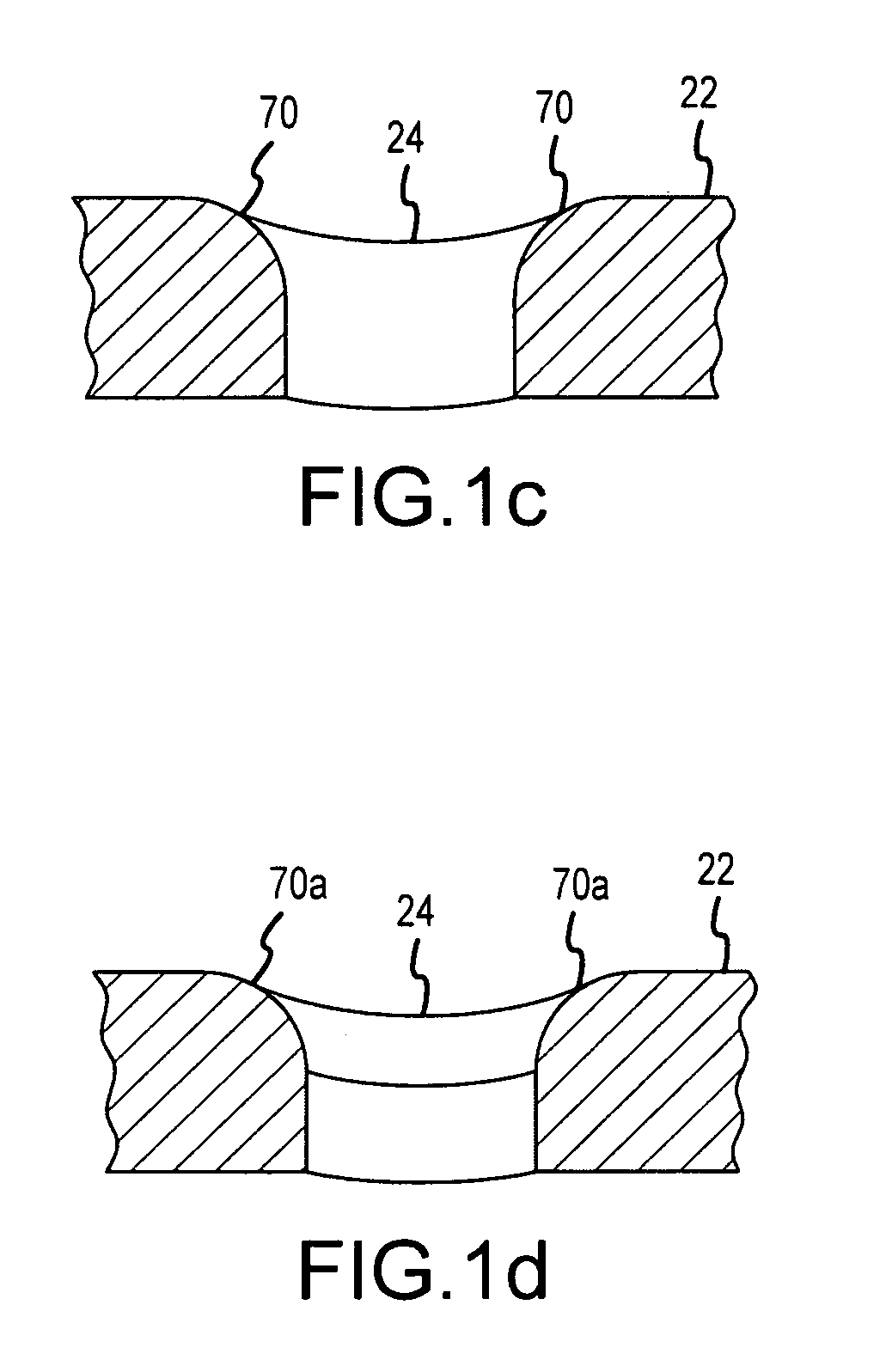 Irrigated ablation electrode having smooth edges to minimize tissue char