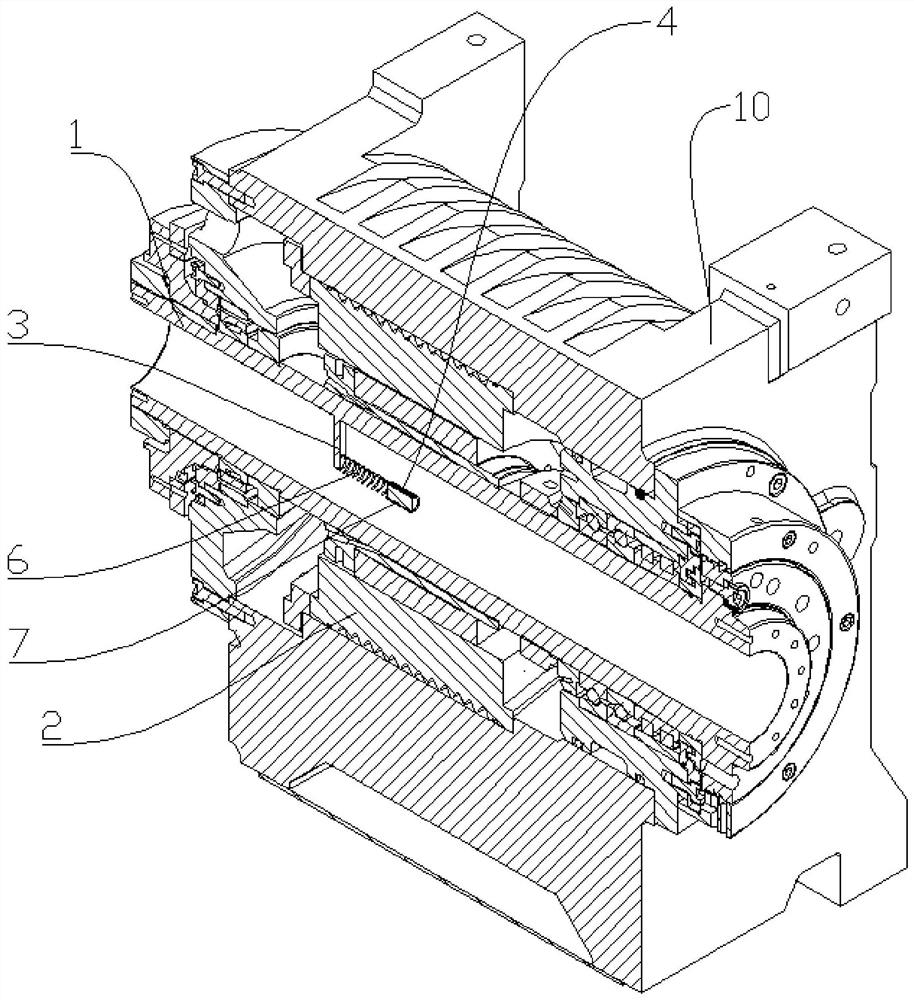 Machining electric spindle and numerical control machine tool