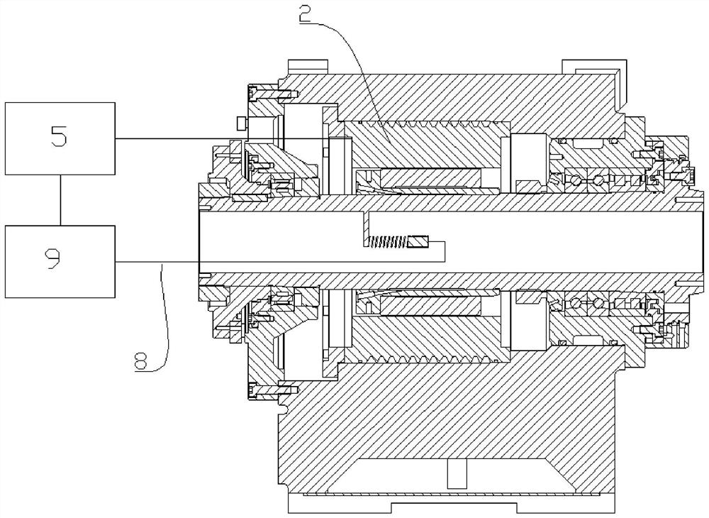 Machining electric spindle and numerical control machine tool