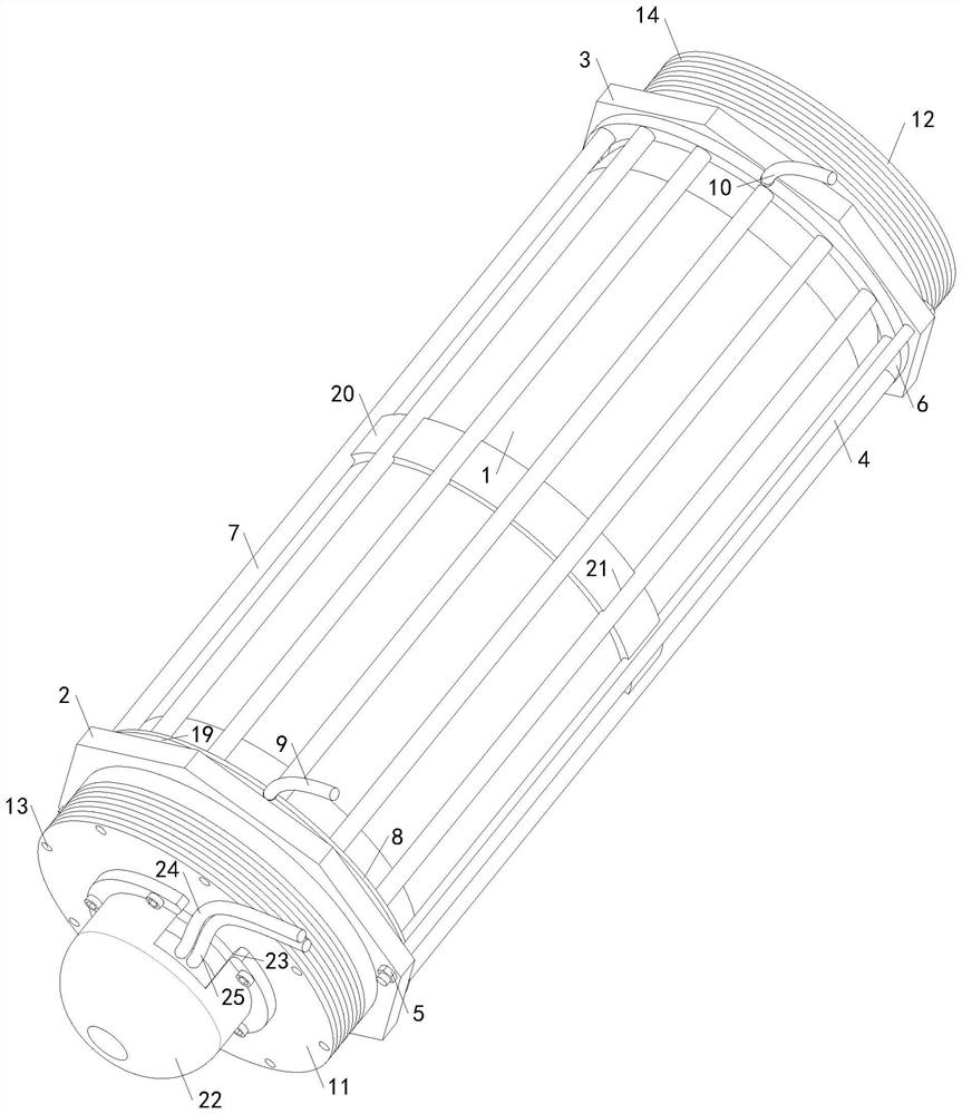 Hydrogen centralized storage equipment for hydrogen fuel cell