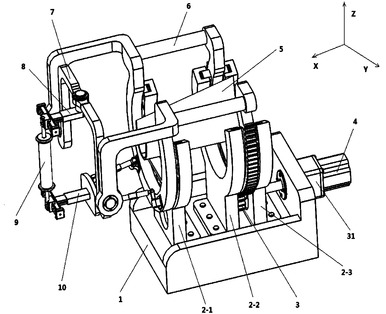 A six-degree-of-freedom self-adaptive wrist joint rehabilitation device