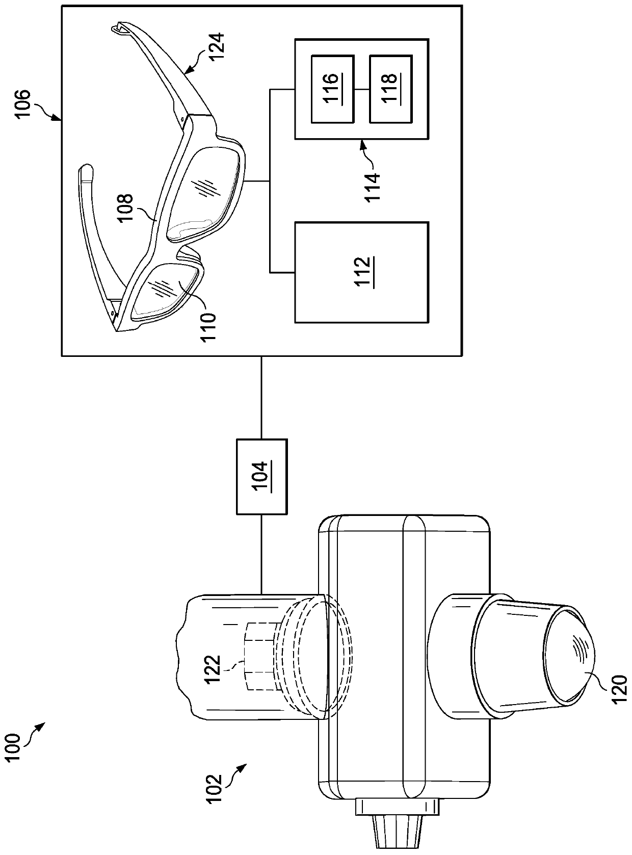 Systems and method for augmented reality ophthalmic surgical microscope projection