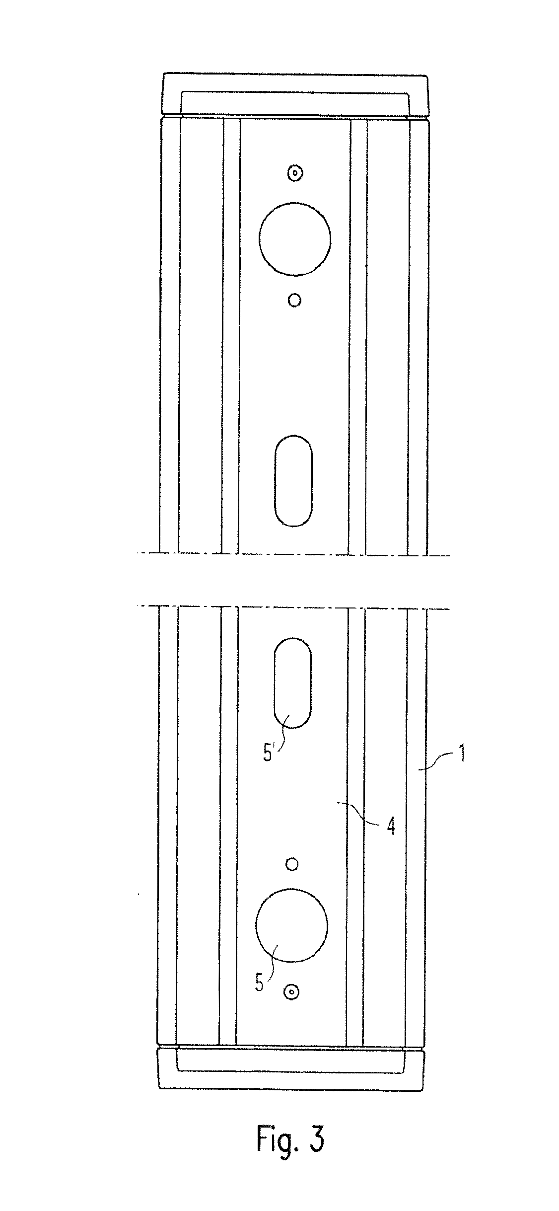 Light strip system with an elongate carrier rail