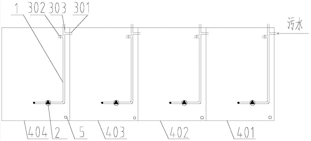 Multi-point jet stirring hybrid anaerobic digester system