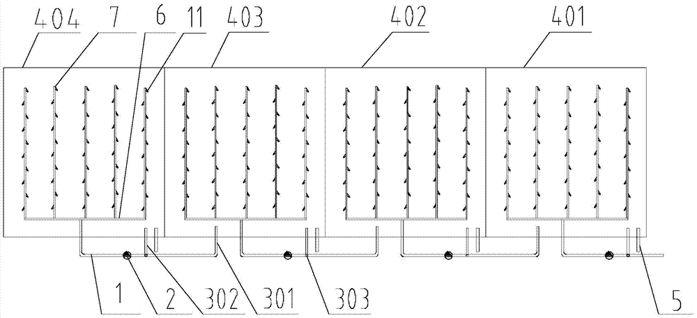 Multi-point jet stirring hybrid anaerobic digester system