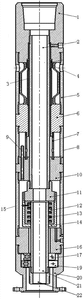 Integral submersible direct-driven screw pump