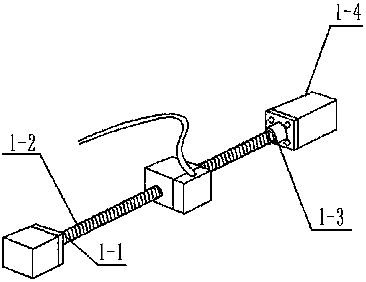 Straight spur gear feature parameter detection device