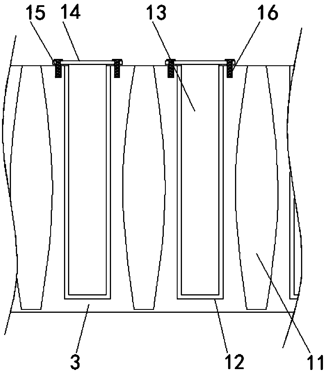 AC asynchronous motor with good heat dissipation effects and high stability