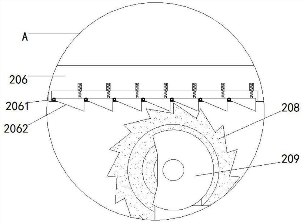 Fraxinus mandshurica bending processing and cooking device